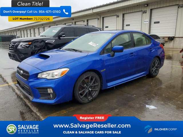 Used 2019 Subaru WRX Premium w/ Popular Package #1
