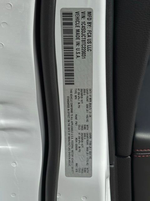 New 2026 Dodge Durango GT image 30