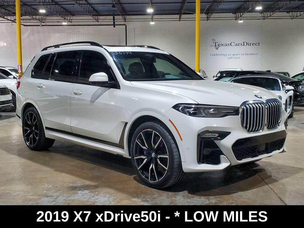 Used 2019 BMW X7 xDrive50i w/ M Sport Package AWD/4WD image 3