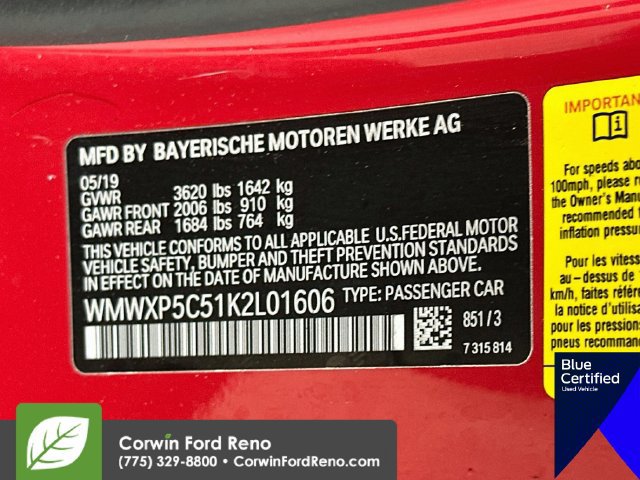 Used 2019 MINI Cooper 2-Door Hardtop FWD image 37