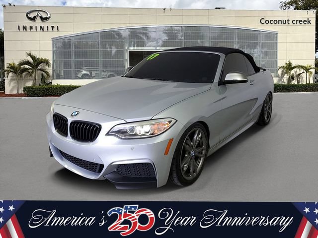 Used 2017 BMW M240i Convertible w/ Driving Assistance Package RWD image 3