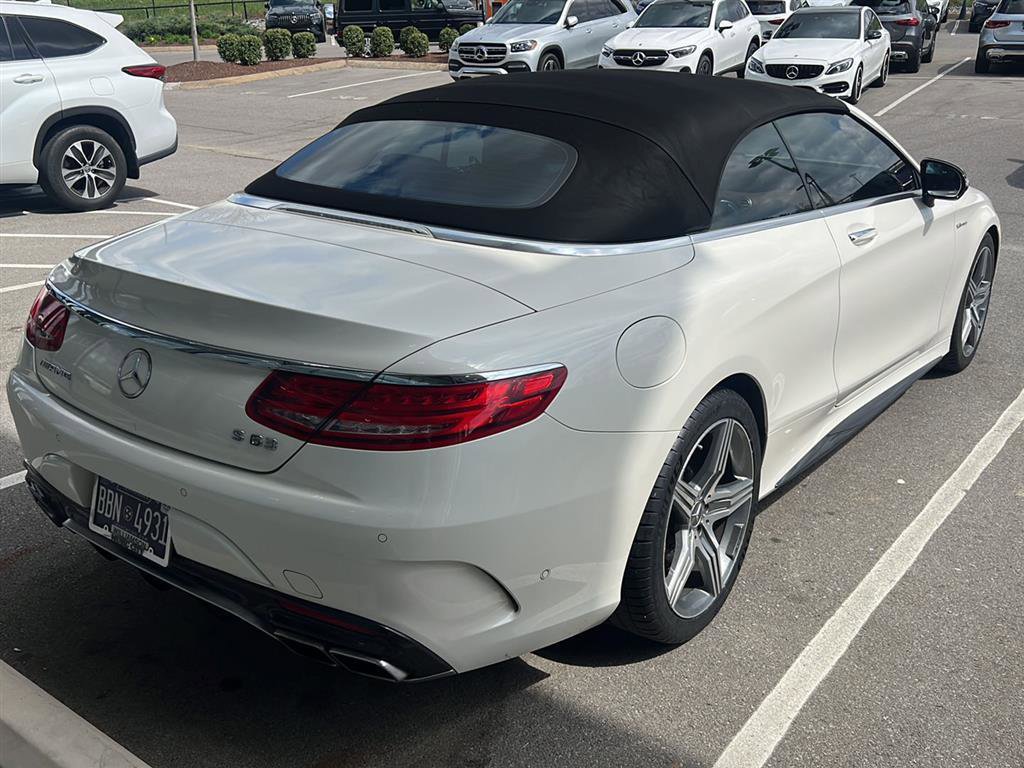 Used 2017 Mercedes-Benz S 63 AMG 4MATIC Cabriolet image 4