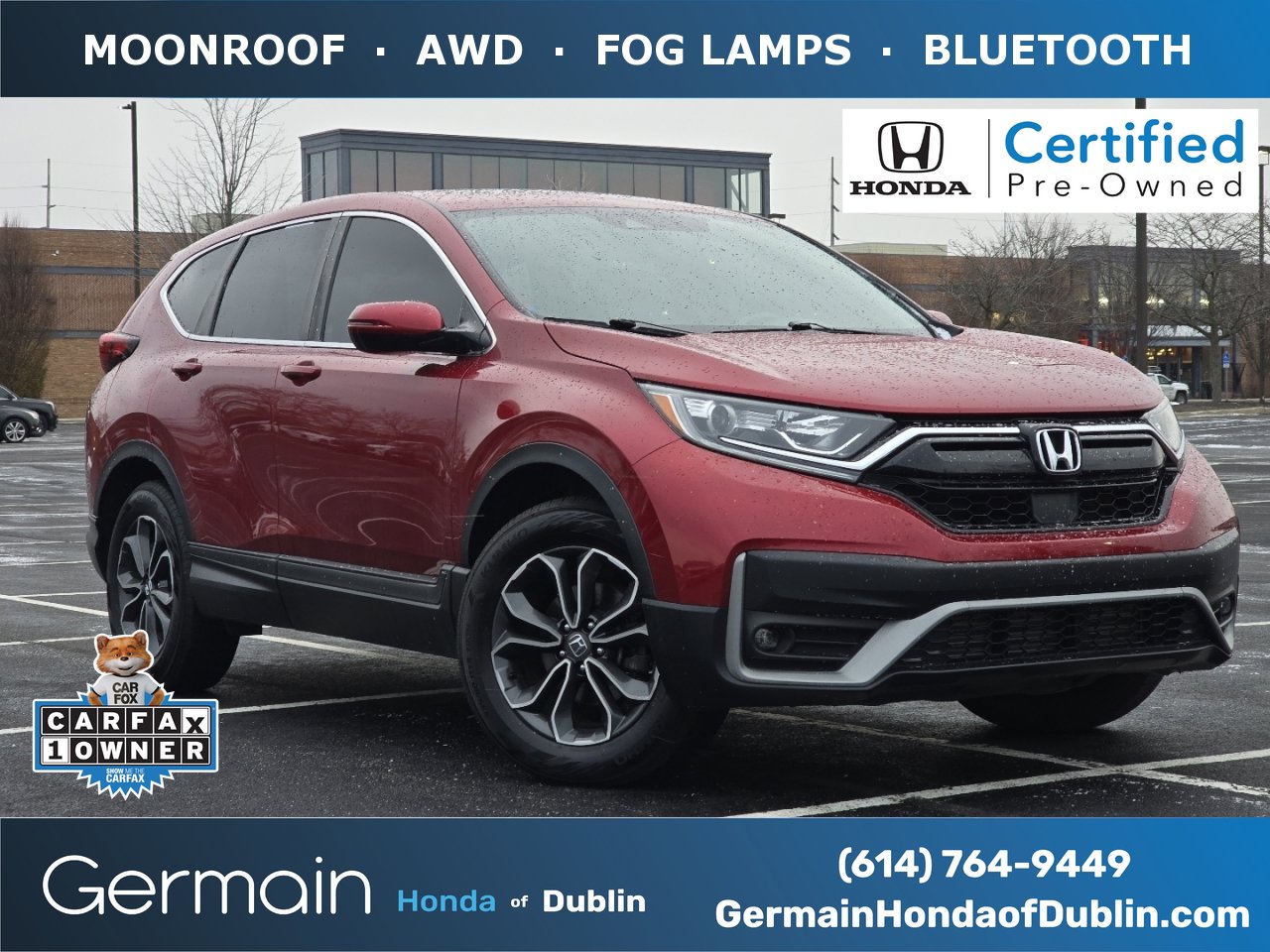 Certified 2022 Honda CR-V EX-L