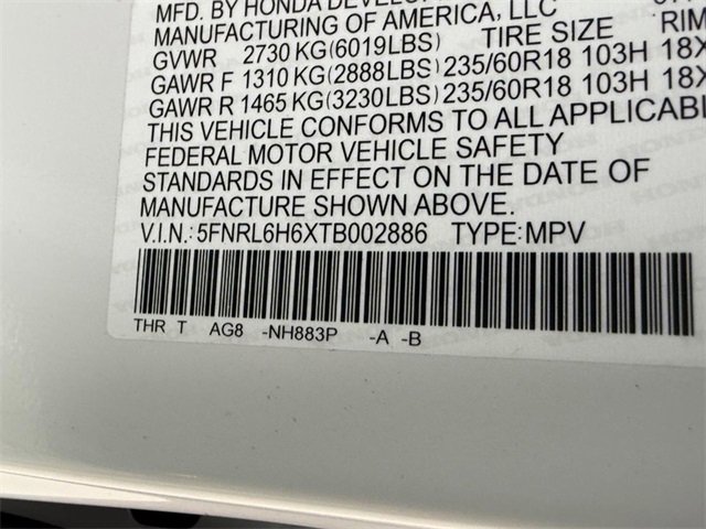 Certified 2026 Honda Odyssey EX-L image 24