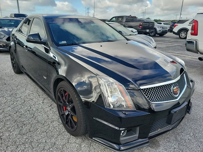 Used 2014 Cadillac CTS V w/ Wood Trim Package RWD image 5