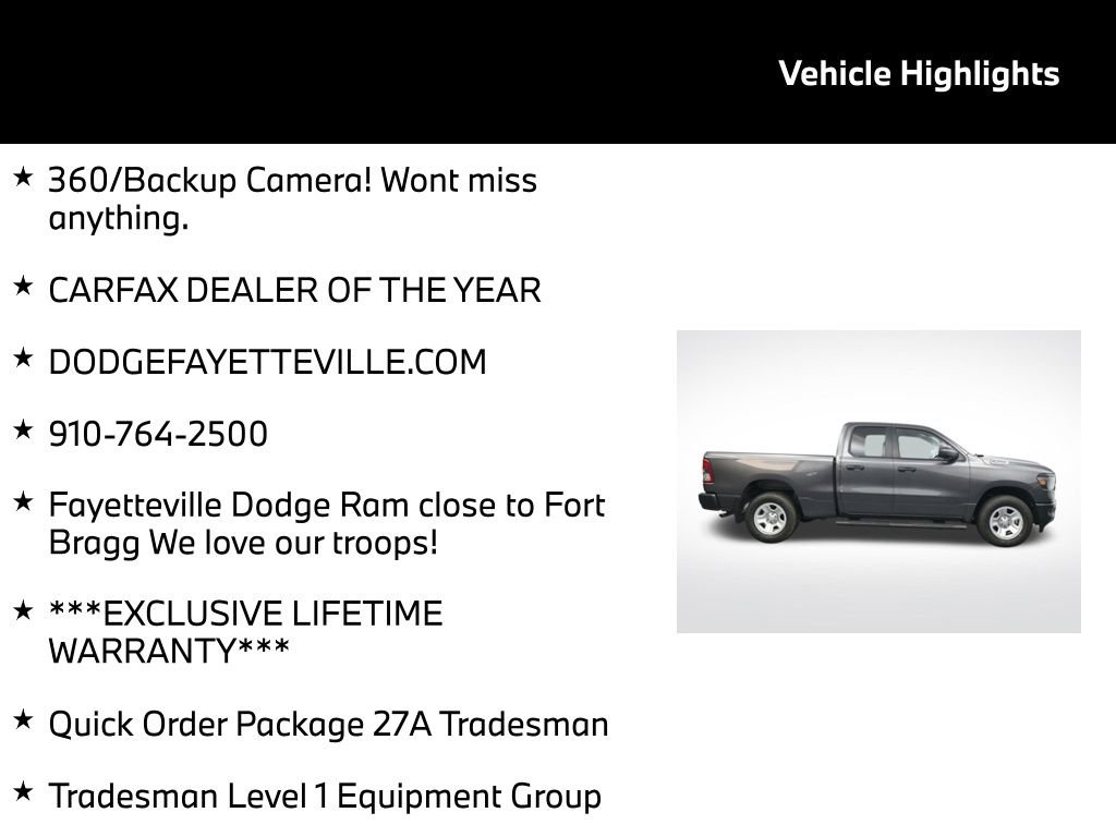 Used 2024 RAM 1500 Tradesman image 5