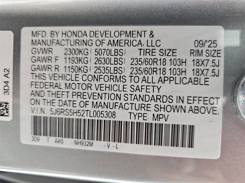 New 2026 Honda CR-V Sport image 44