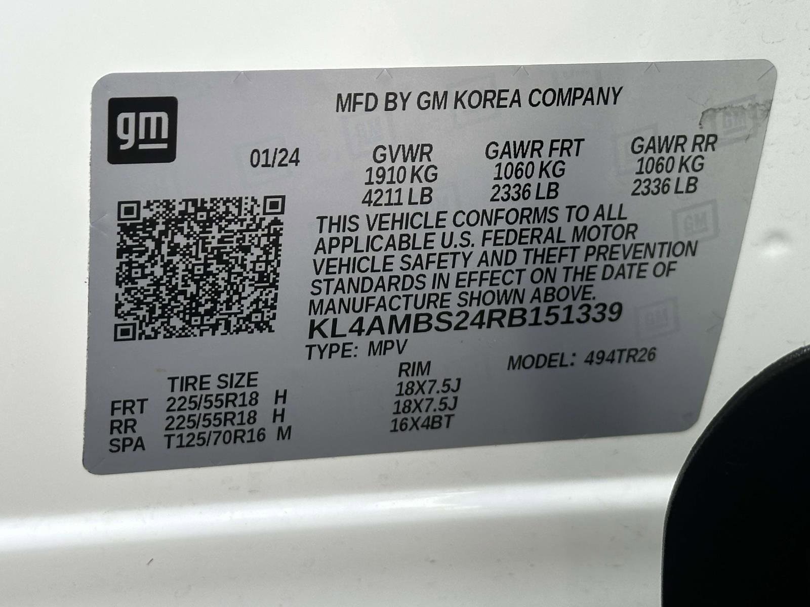 Certified 2024 Buick Encore GX Preferred image 28