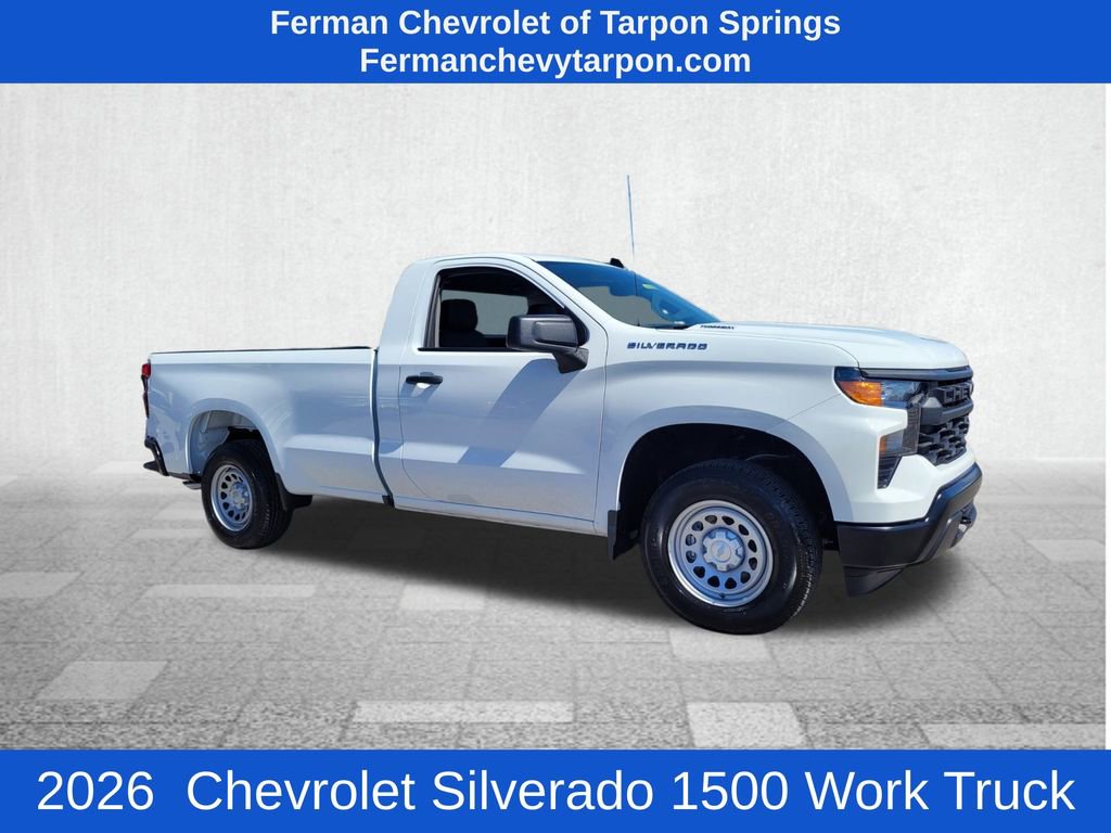 New 2026 Chevrolet Silverado 1500 W/T