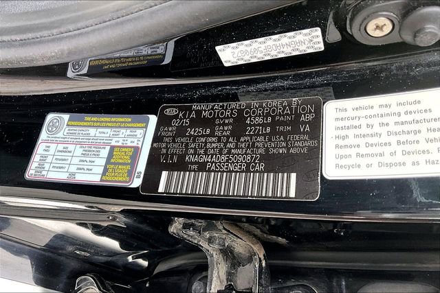 Used 2015 Kia Optima EX w/ Technology Package FWD image 29