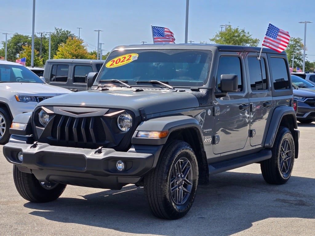 Certified 2022 Jeep Wrangler Unlimited Sahara image 4