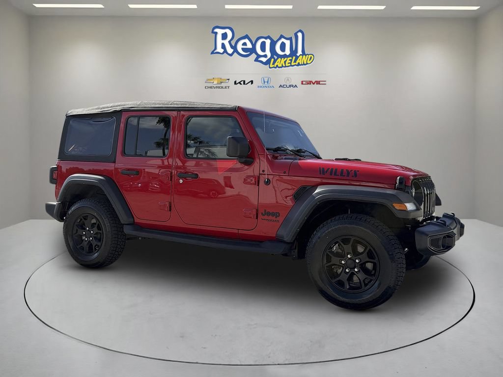 Used 2022 Jeep Wrangler Unlimited Sport AWD/4WD image 1