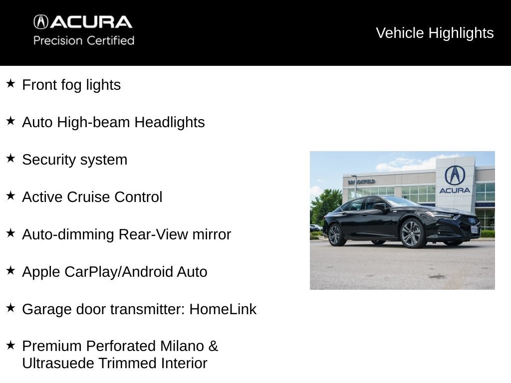 Certified 2023 Acura TLX SH-AWD w/ A-SPEC Pkg image 17