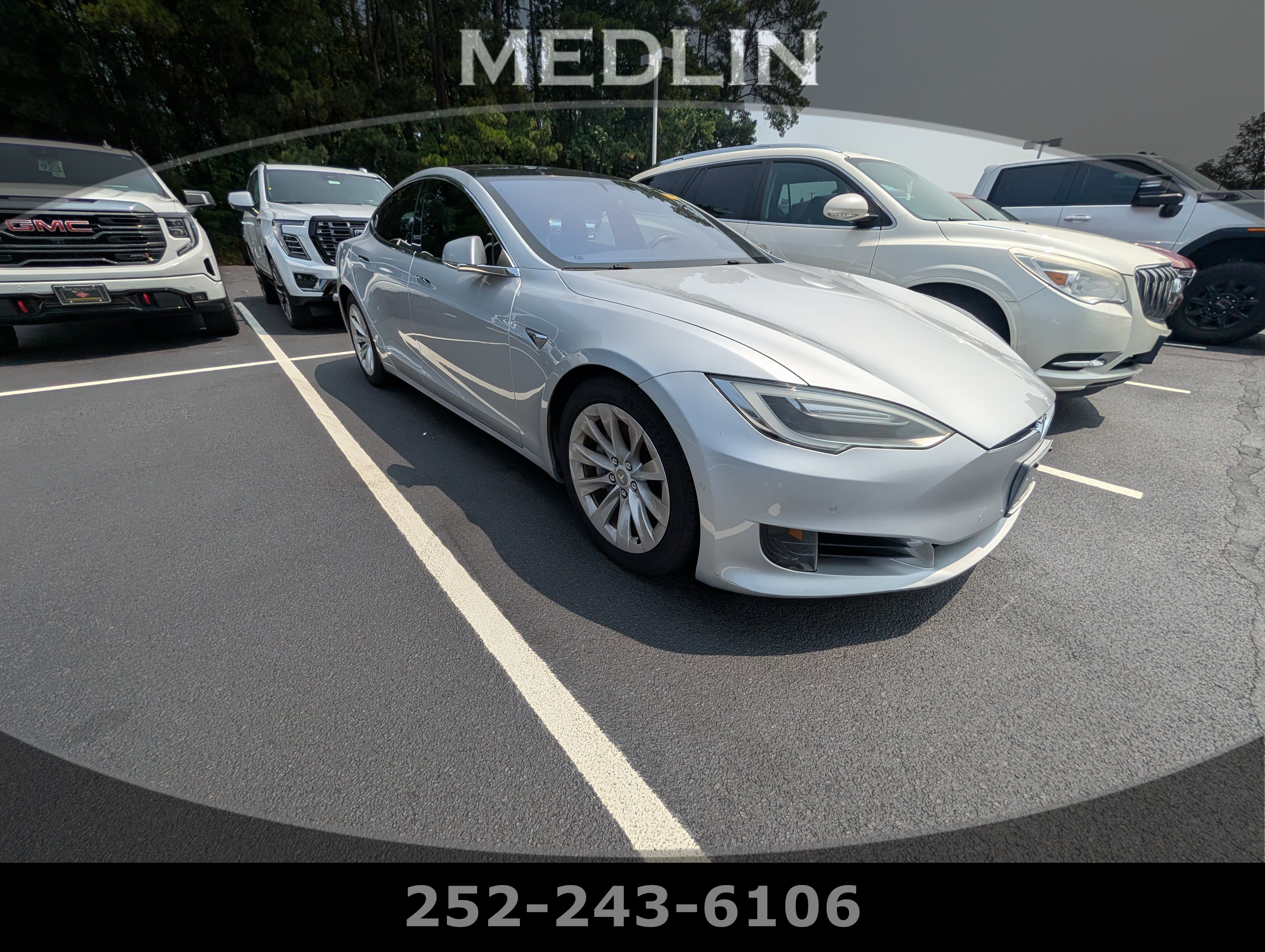 Used 2017 Tesla Model S 75D AWD/4WD image 1