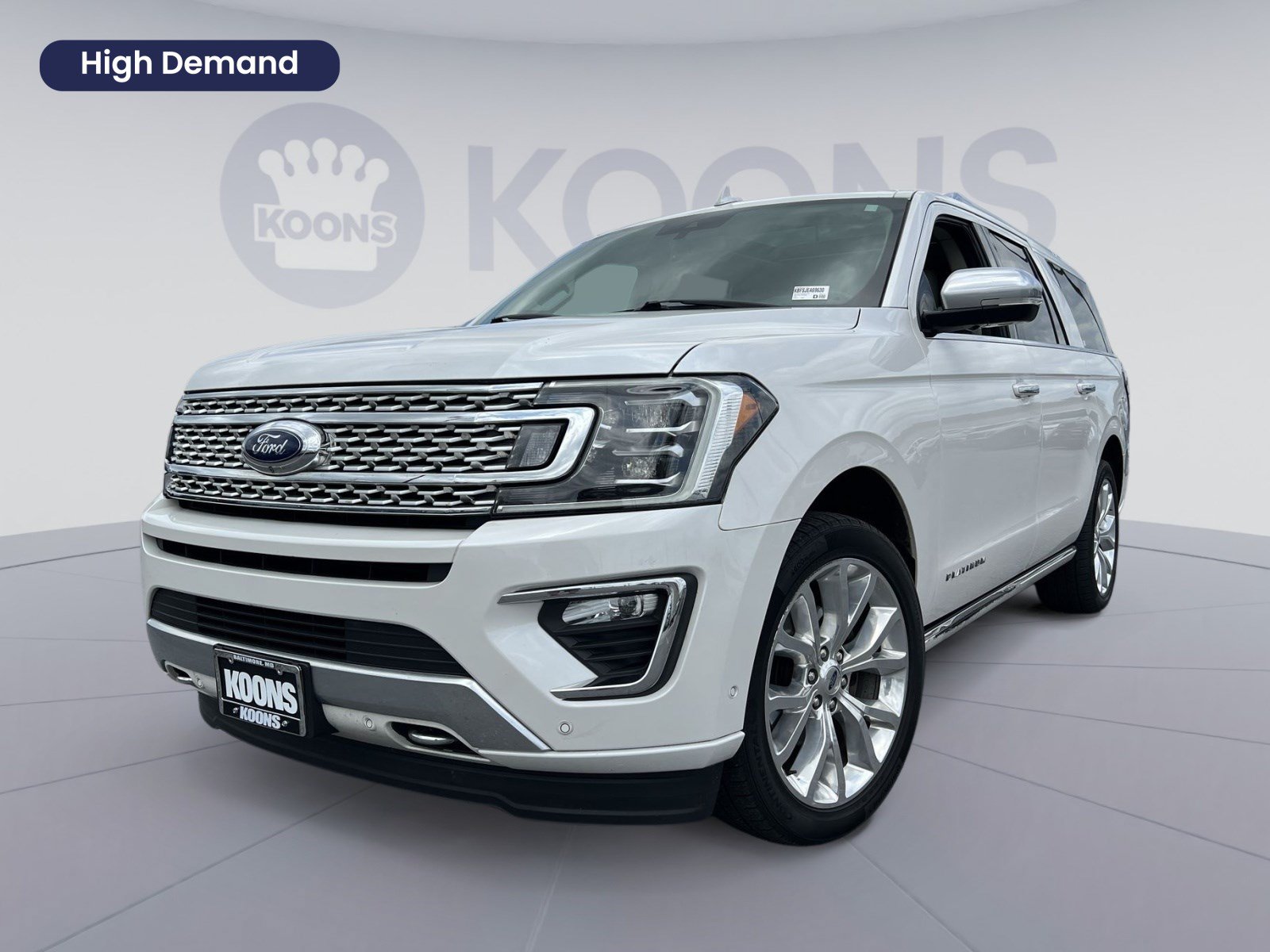 Used 2018 Ford Expedition Max Platinum AWD/4WD image 1