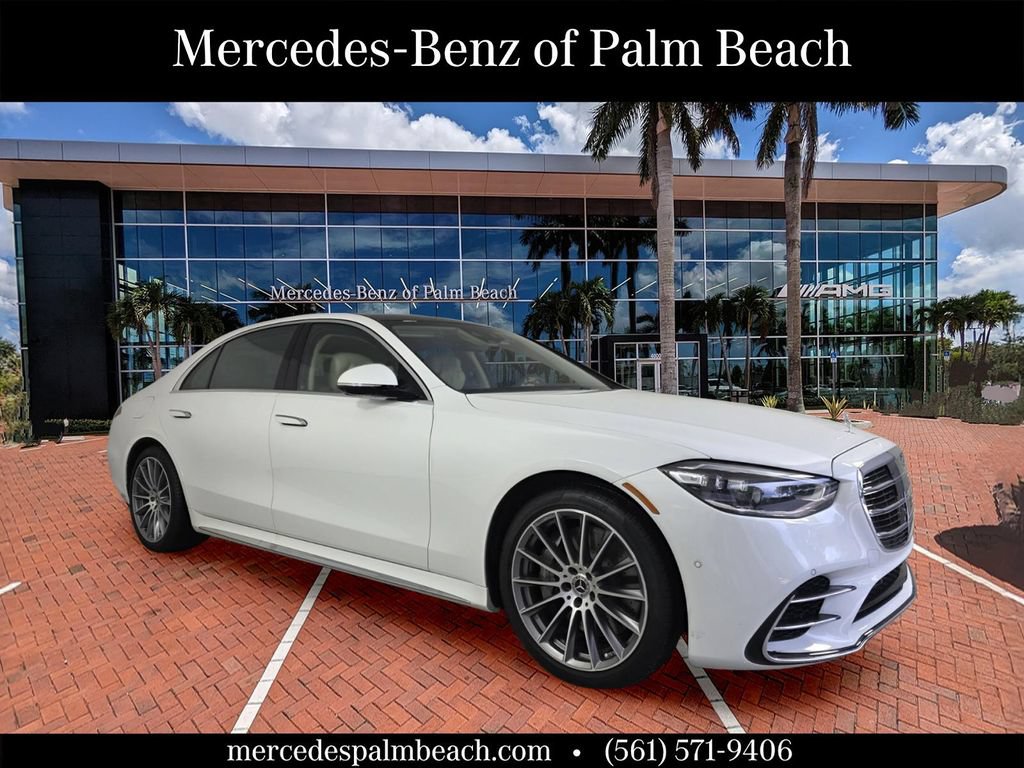 Certified 2025 Mercedes-Benz S 580 4MATIC Sedan