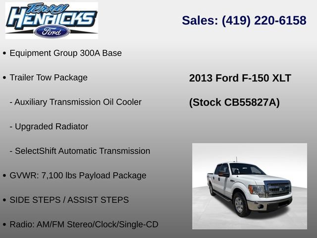 Used 2013 Ford F150 XLT w/ XTR Pkg RWD image 12