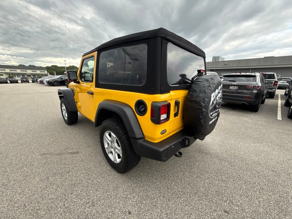 Certified 2021 Jeep Wrangler Sport AWD/4WD image 3
