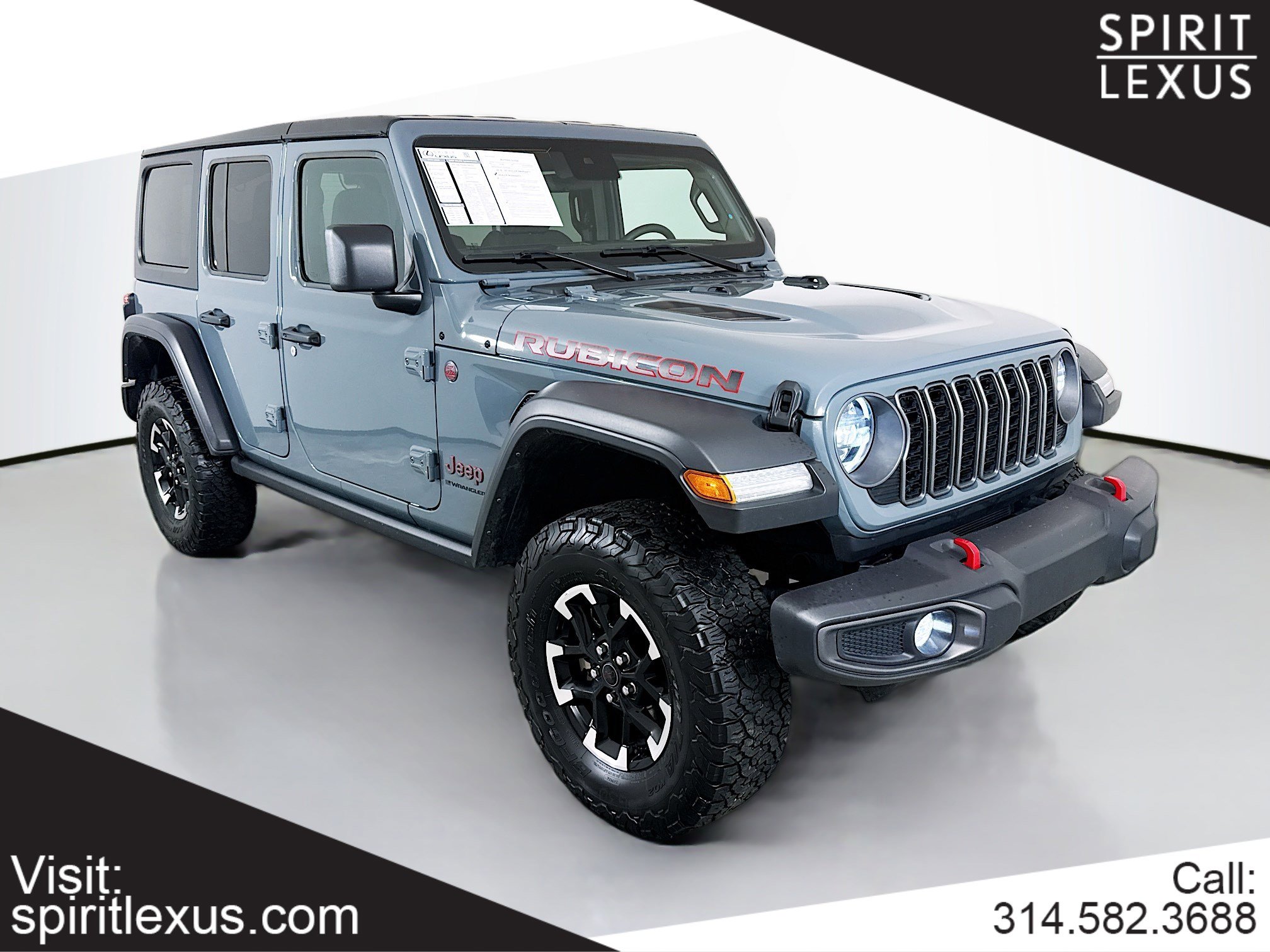Used 2025 Jeep Wrangler Unlimited Rubicon AWD/4WD image 1