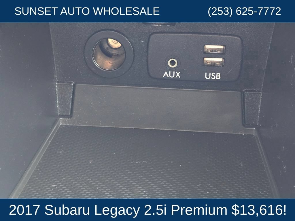 Used 2017 Subaru Legacy 2.5i Premium w/ Moonroof Package AWD/4WD image 35