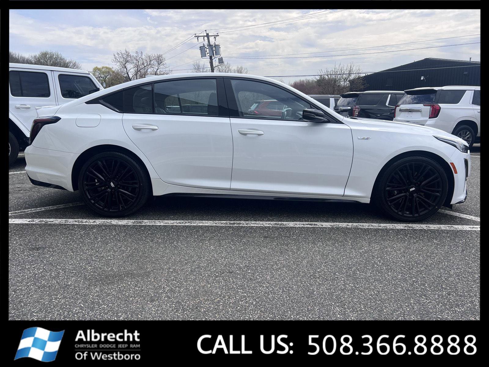 Used 2022 Cadillac CT5 V w/ LPO, ONYX Package image 7