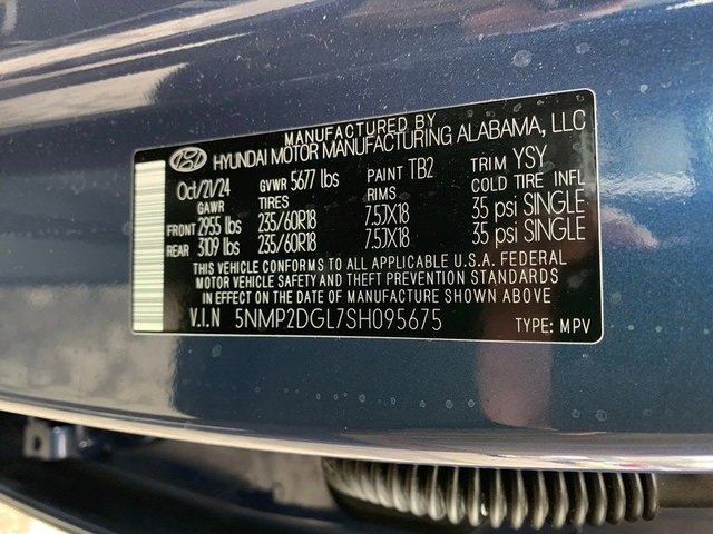 Certified 2025 Hyundai Santa Fe SEL w/ Tow & Go Package image 28