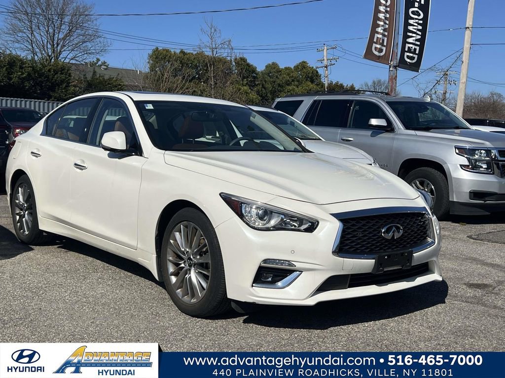 Used 2023 INFINITI Q50 Luxe w/ Cargo Package