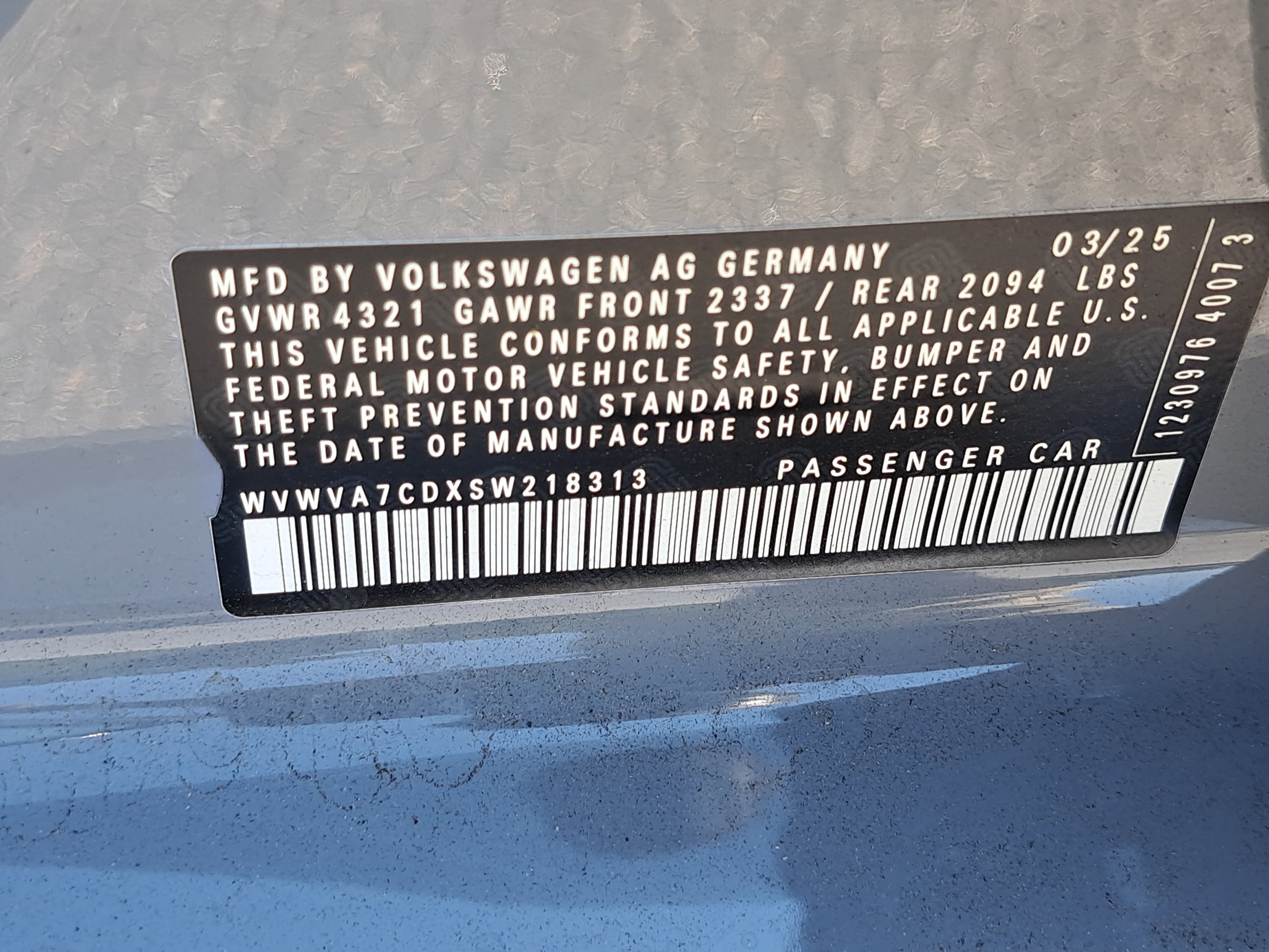 Certified 2025 Volkswagen GTI Autobahn FWD image 36