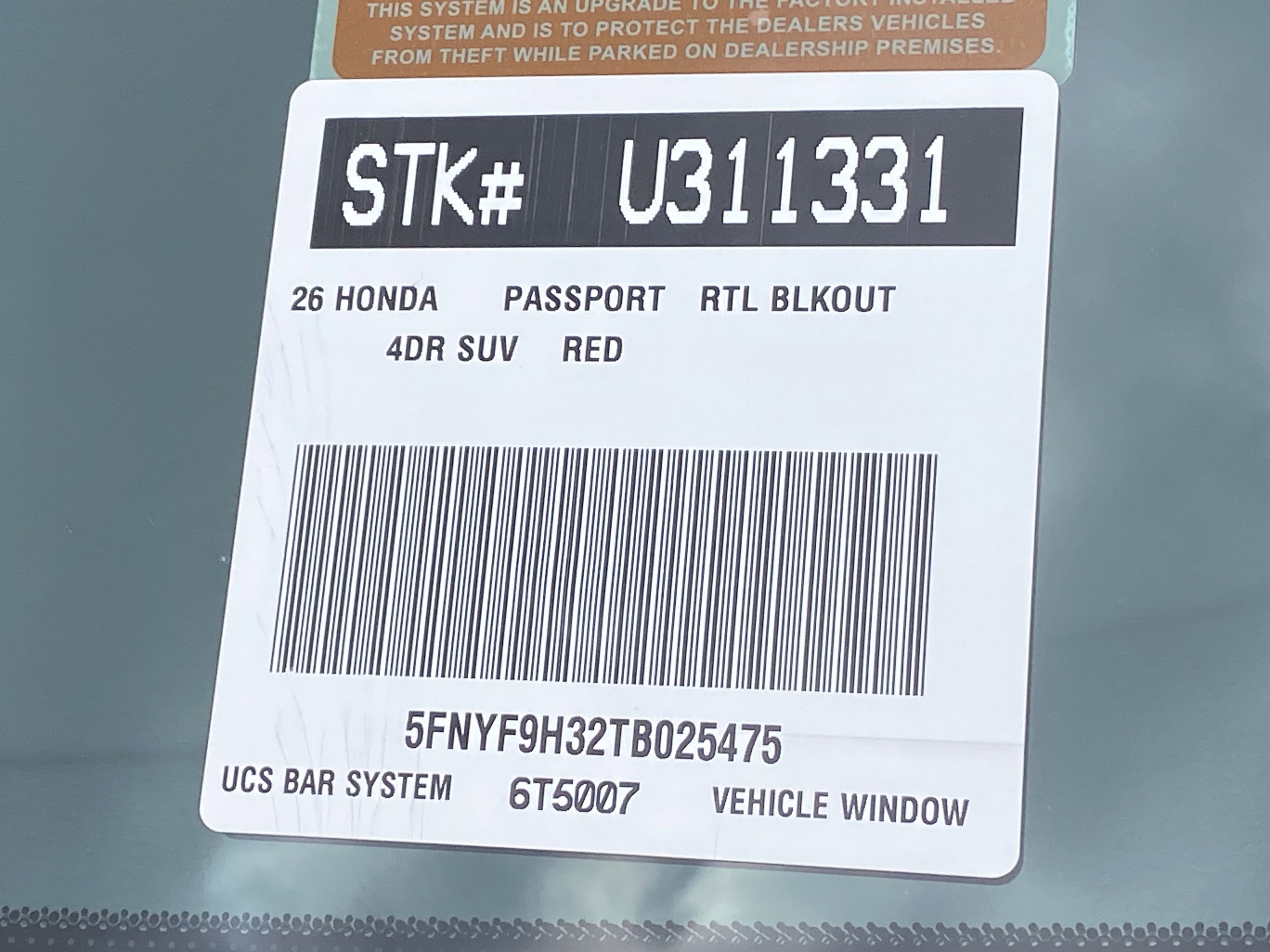 Used 2026 Honda Passport RTL image 31