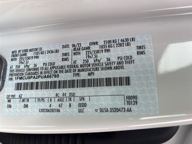 Certified 2023 Ford Escape ST-Line Elite w/ Premium Technology Package image 21