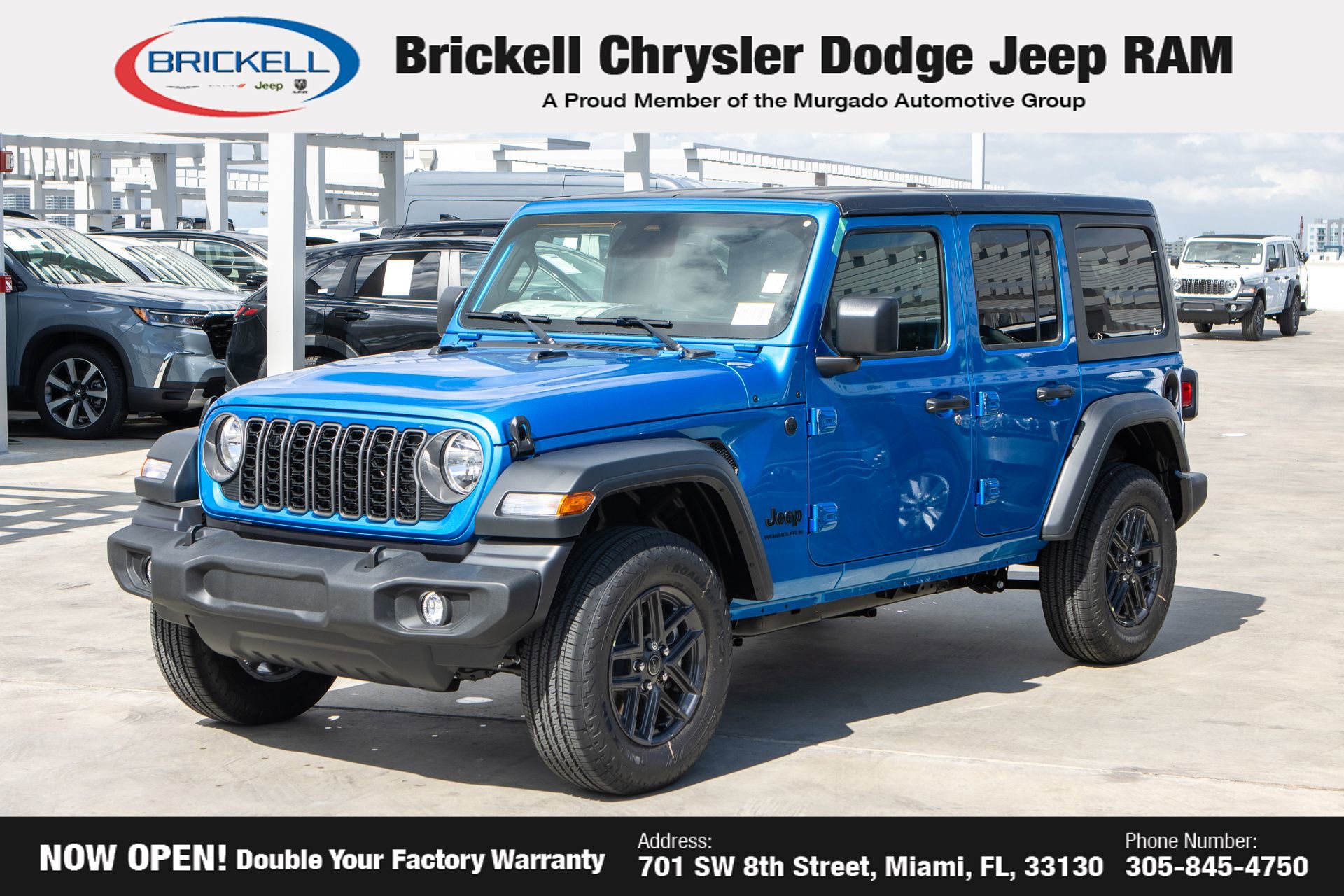 New 2026 Jeep Wrangler Sport S