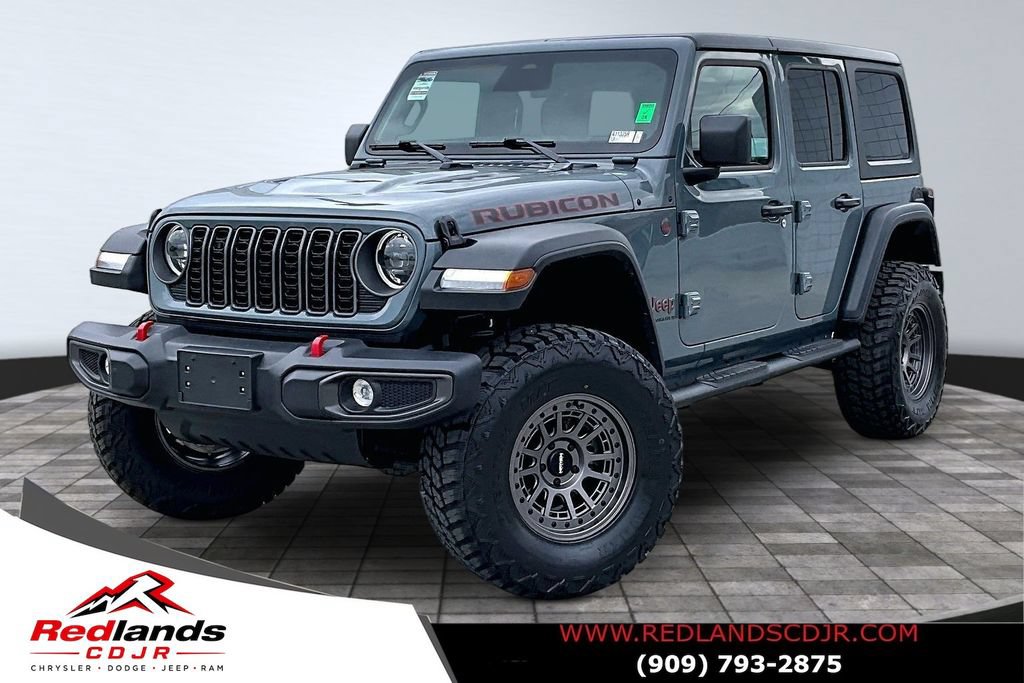 Certified 2025 Jeep Wrangler Unlimited Rubicon w/ Convenience Group AWD/4WD image 1
