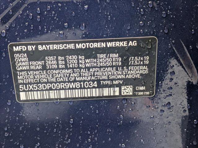 Used 2024 BMW X3 xDrive30i w/ Convenience Package image 25