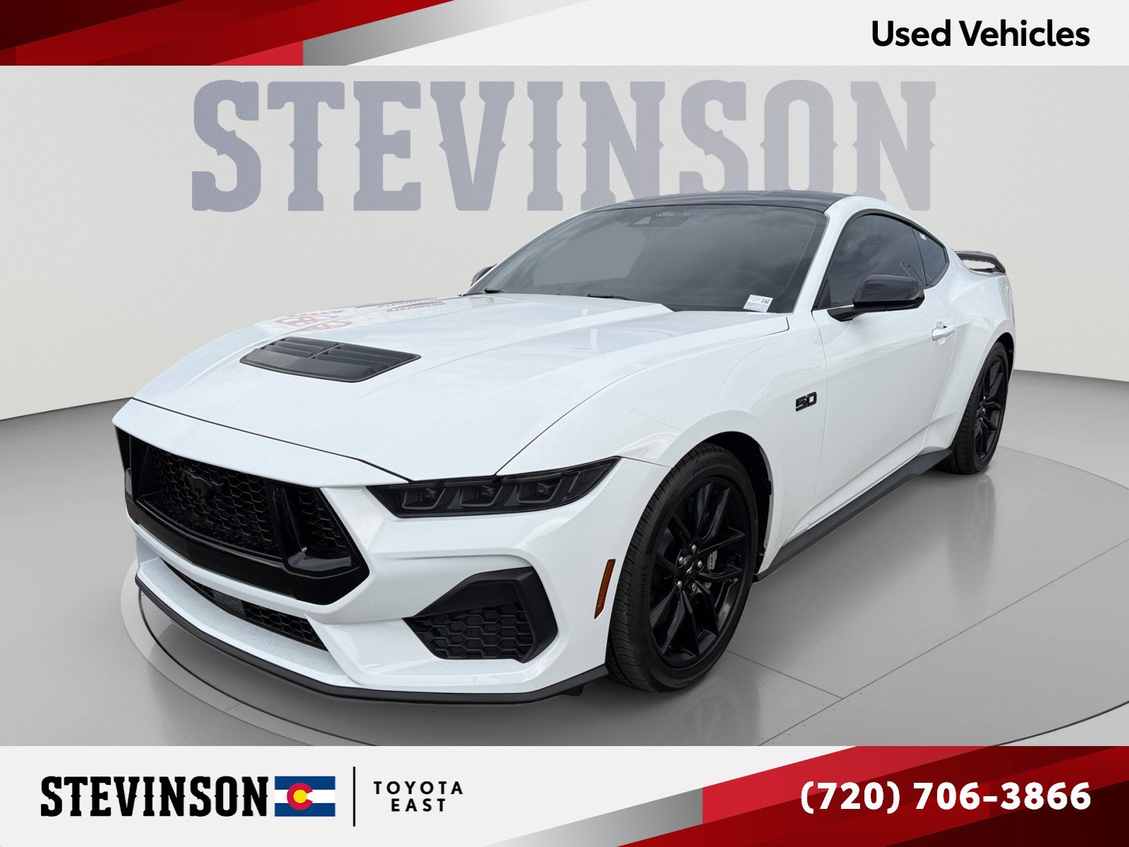 Used 2025 Ford Mustang GT Premium w/ Mustang Nite Pony Package RWD image 1