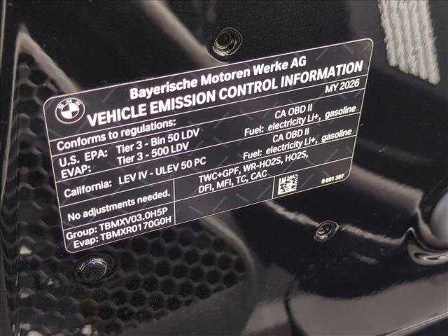 Certified 2026 BMW 550e xDrive w/ Premium Package AWD/4WD image 26