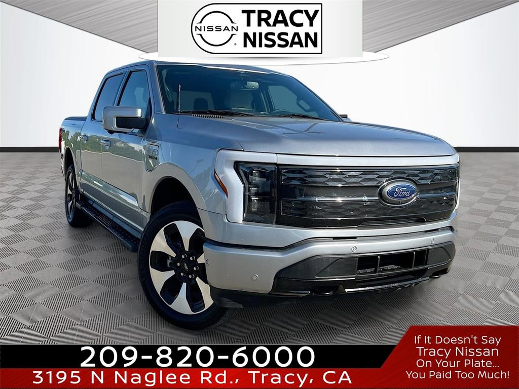 Used 2023 Ford F150 Lightning Platinum AWD/4WD image 1
