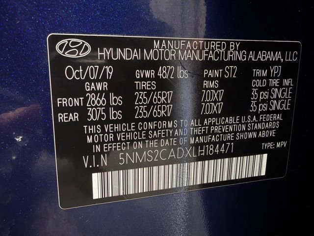 Used 2020 Hyundai Santa Fe SE image 26