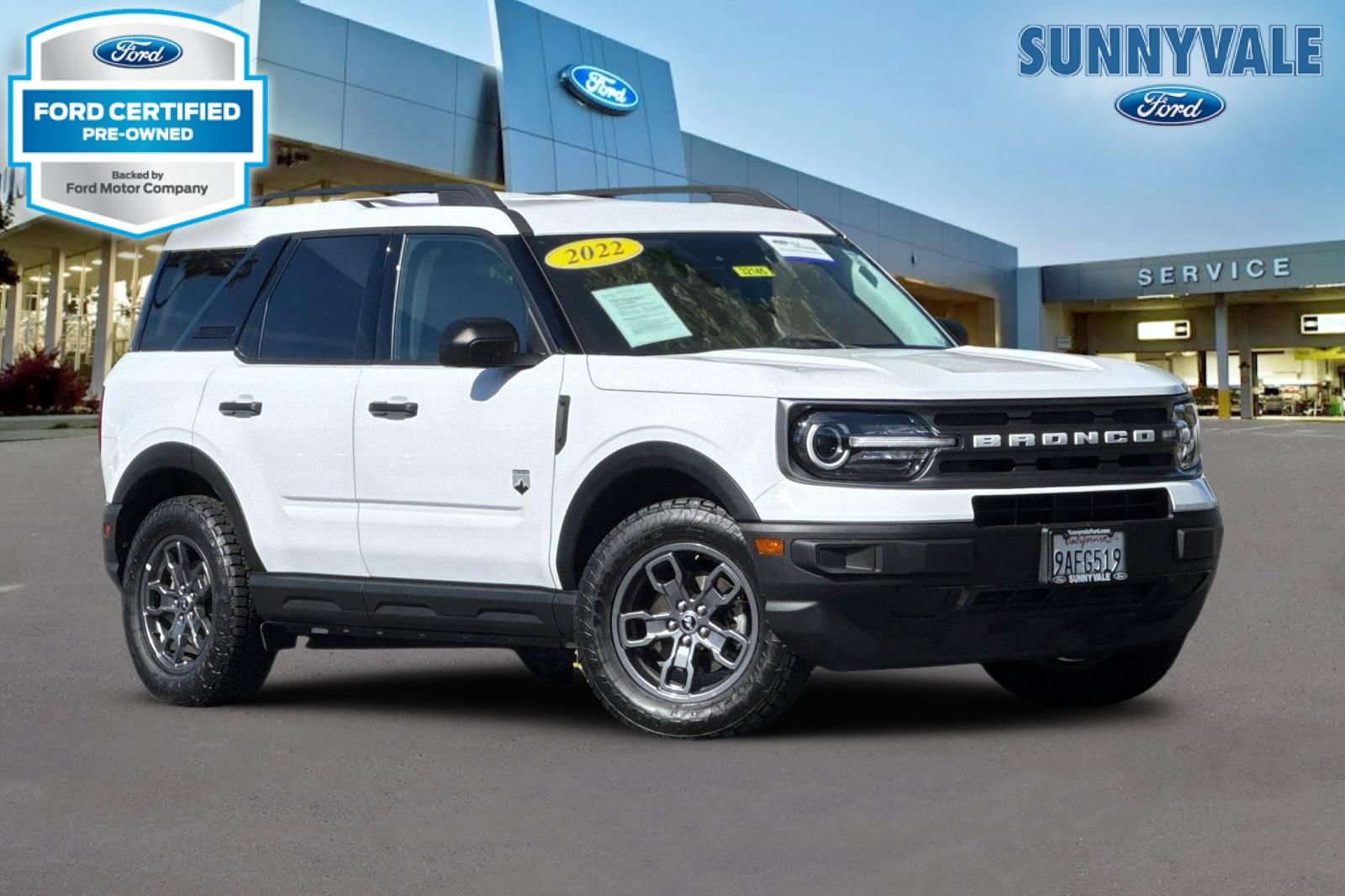 Certified 2022 Ford Bronco Sport Big Bend
