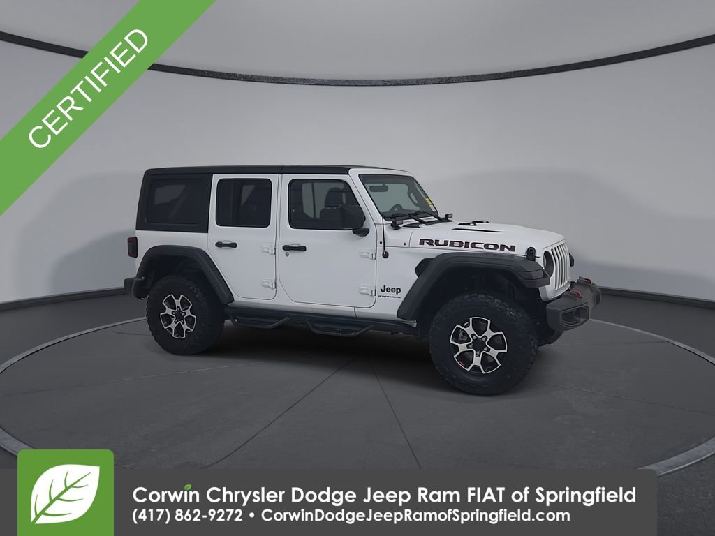 Certified 2023 Jeep Wrangler Unlimited Rubicon w/ Safety Group AWD/4WD image 2