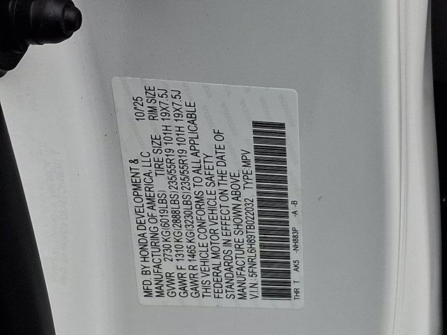 Certified 2026 Honda Odyssey Touring image 31