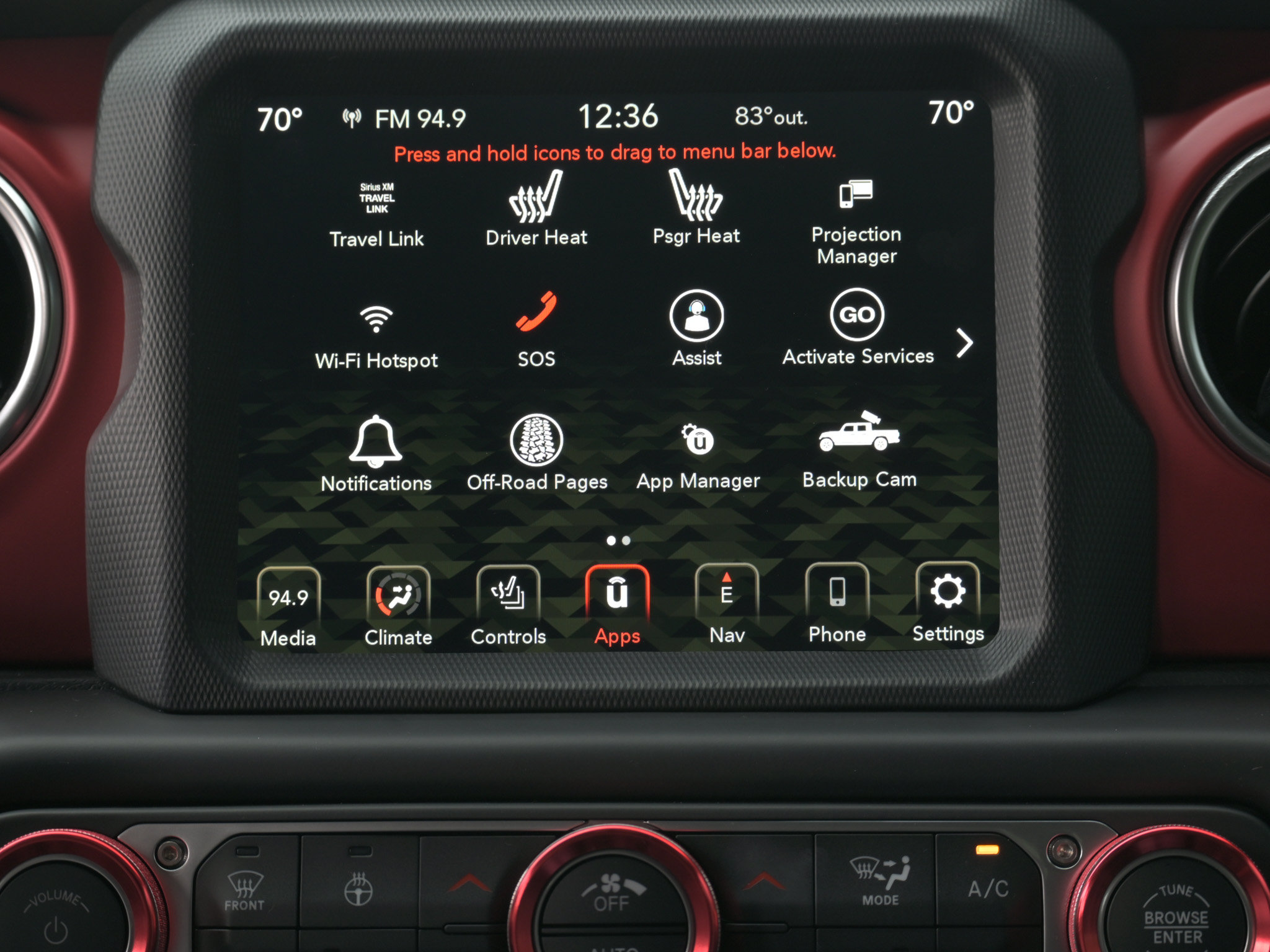 Used 2023 Jeep Gladiator Rubicon w/ Cold Weather Group AWD/4WD image 17