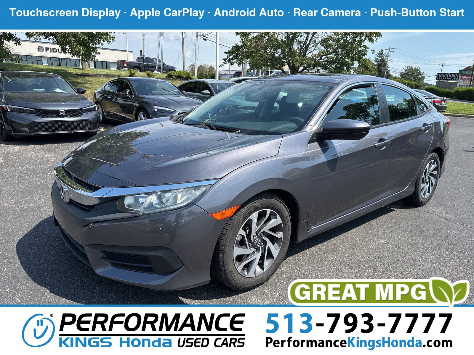 Used 2018 Honda Civic EX