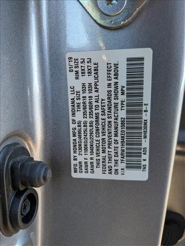 Used 2019 Honda CR-V Touring image 16