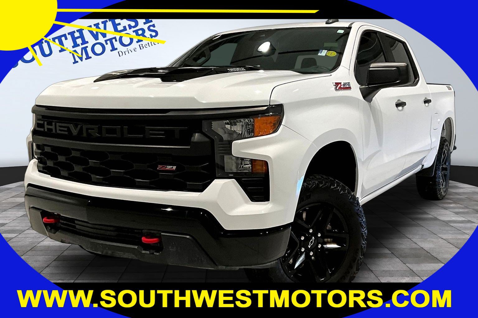 Used 2024 Chevrolet Silverado 1500 Custom Trail Boss AWD/4WD image 1