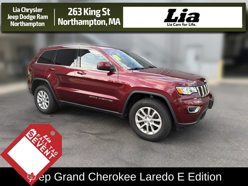 Certified 2021 Jeep Grand Cherokee Laredo