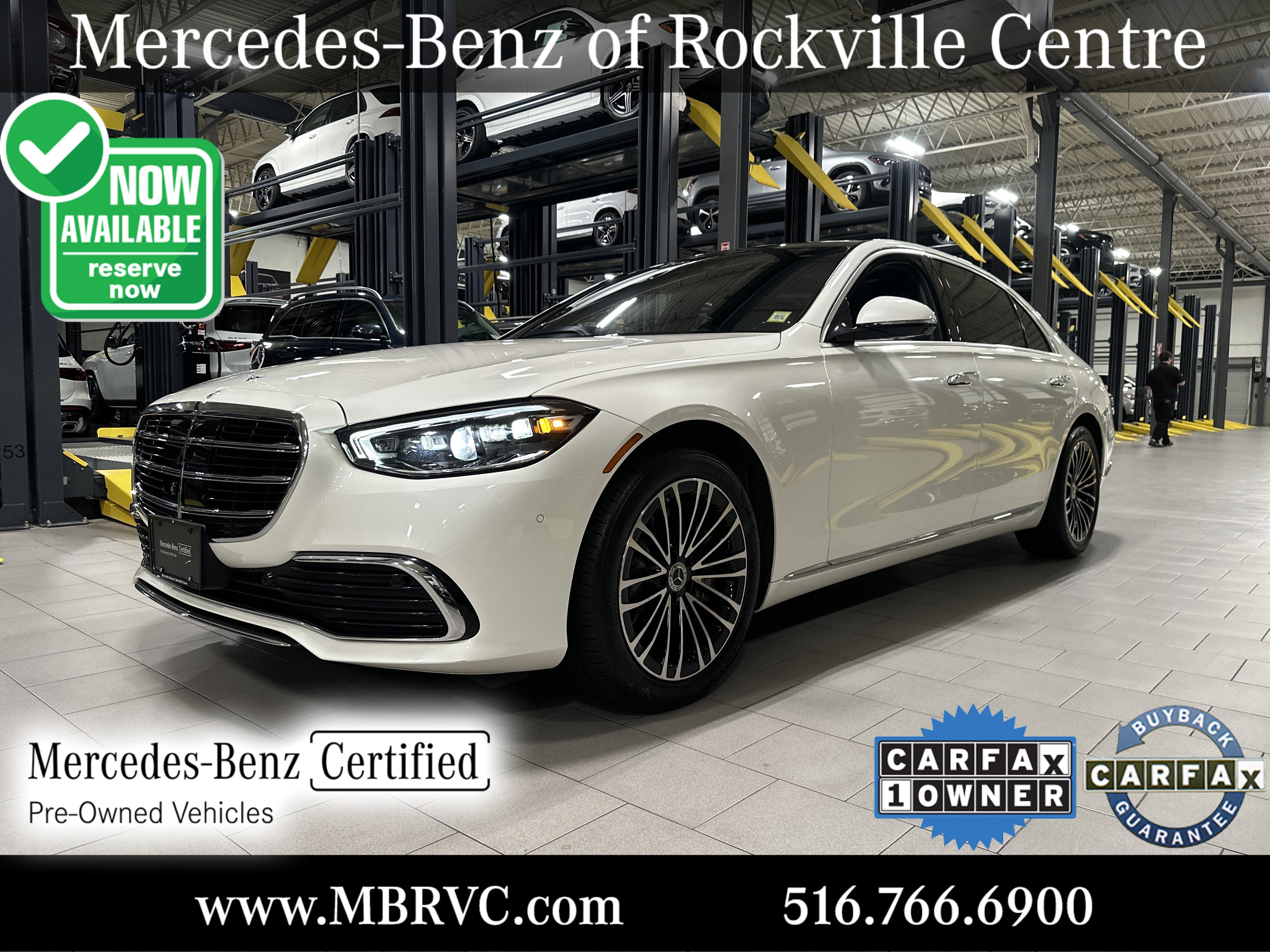 Certified 2023 Mercedes-Benz S 500 4MATIC image 1
