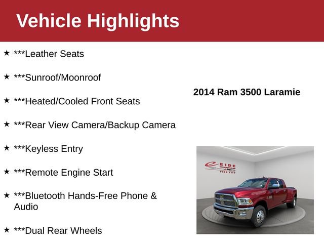 Used 2014 RAM 3500 Laramie AWD/4WD image 4