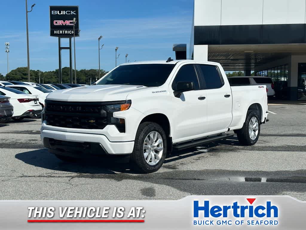 Used 2025 Chevrolet Silverado 1500 Custom AWD/4WD image 1