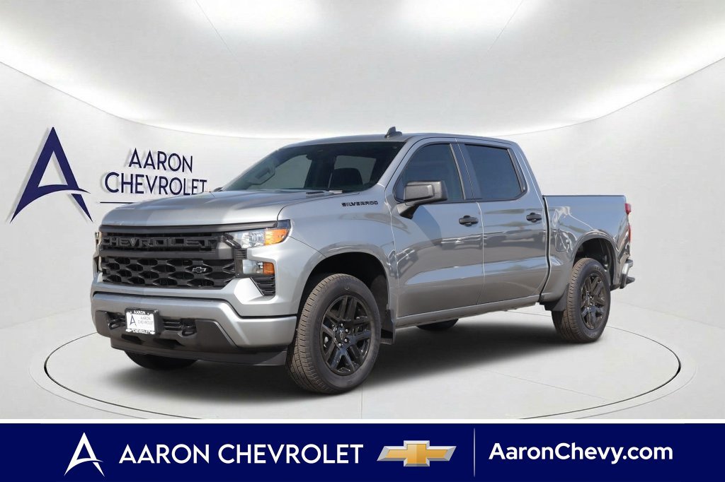 New 2026 Chevrolet Silverado 1500 Custom w/ LPO, Dark Essentials Package