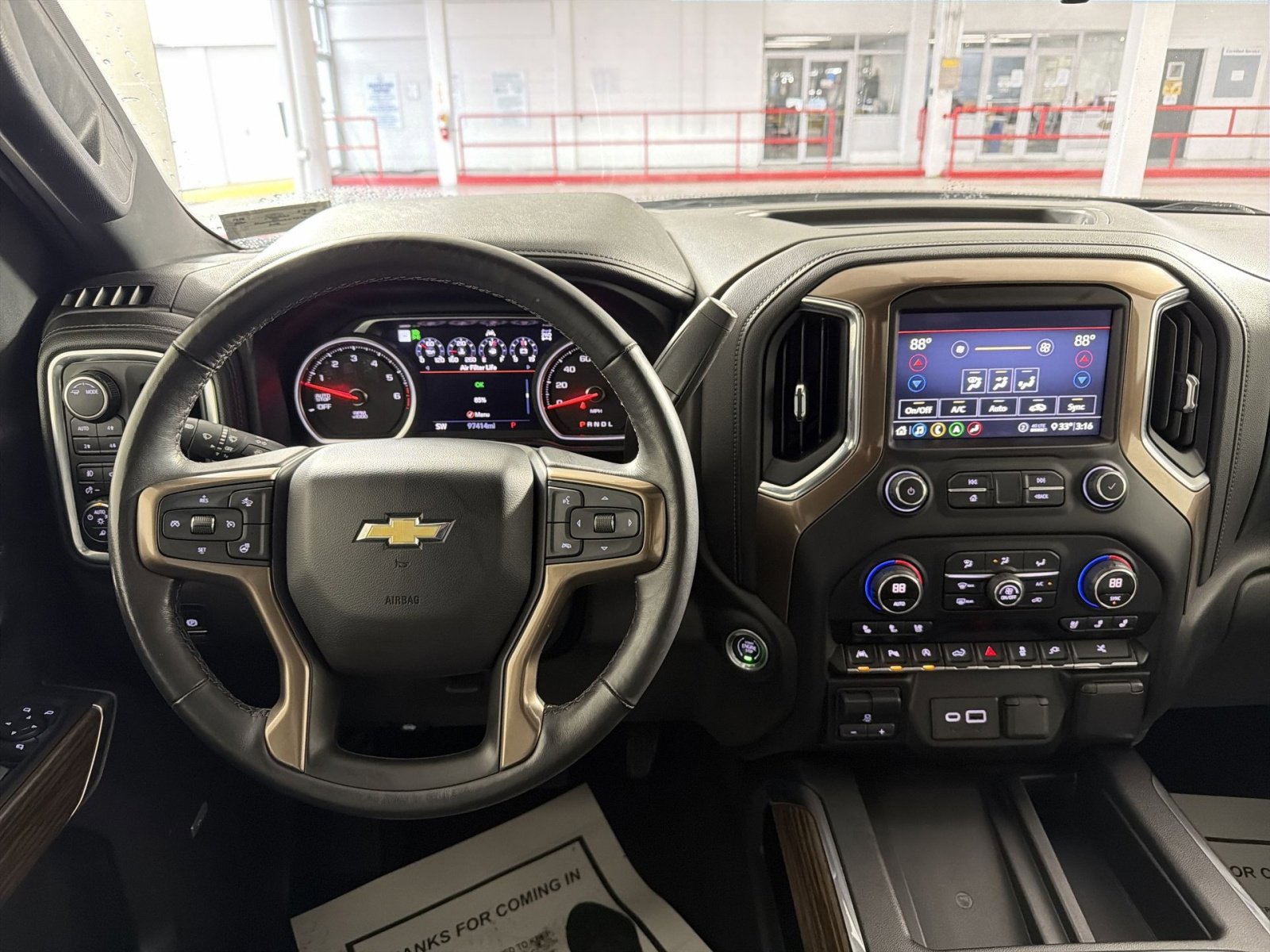 Used 2020 Chevrolet Silverado 1500 High Country w/ Technology Package image 16